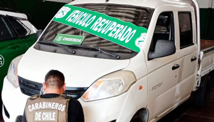 camioneta robada