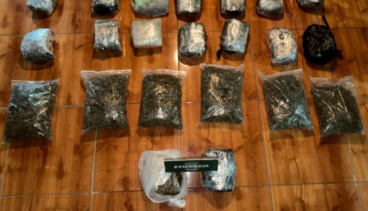 30 kilos de droga