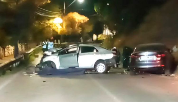 Colisión frontal