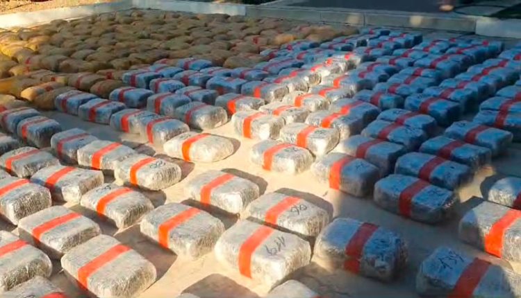 2.500 kilos de drogas