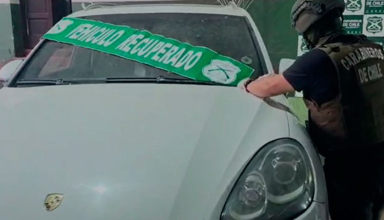 Porsche robado