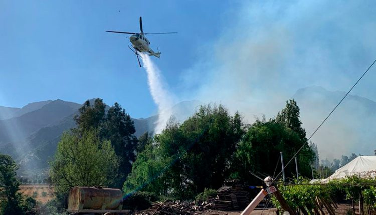 Incendio forestal