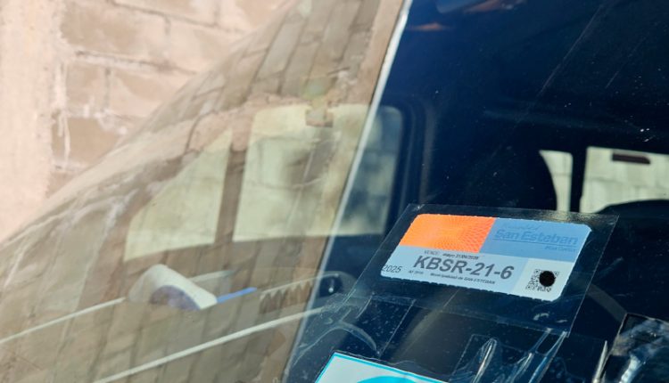 tercera placa patente