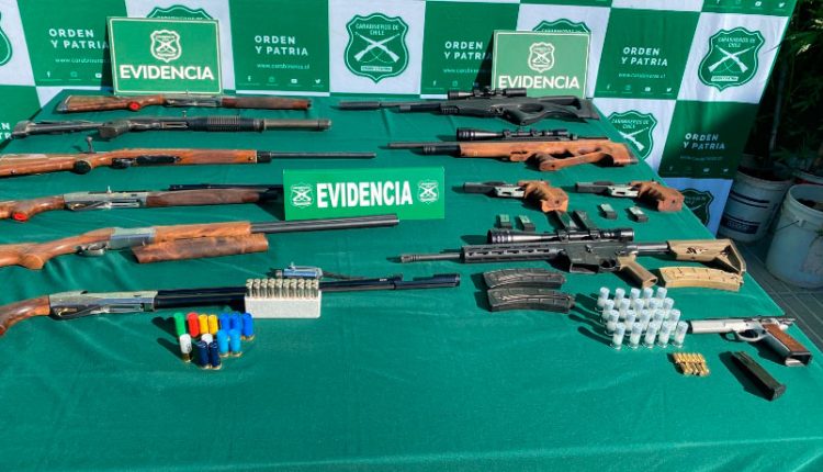 armas y marihuana