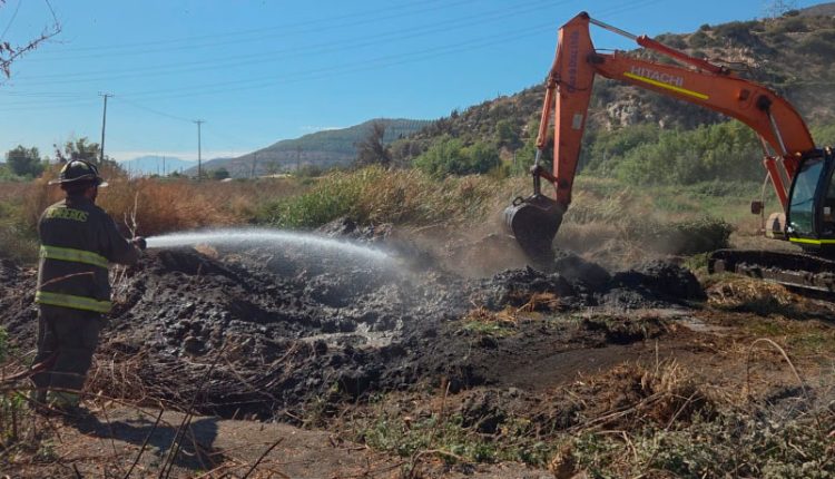 incendio subterráneo