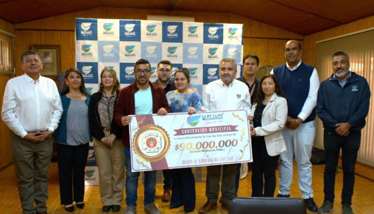 subvención a Bomberos