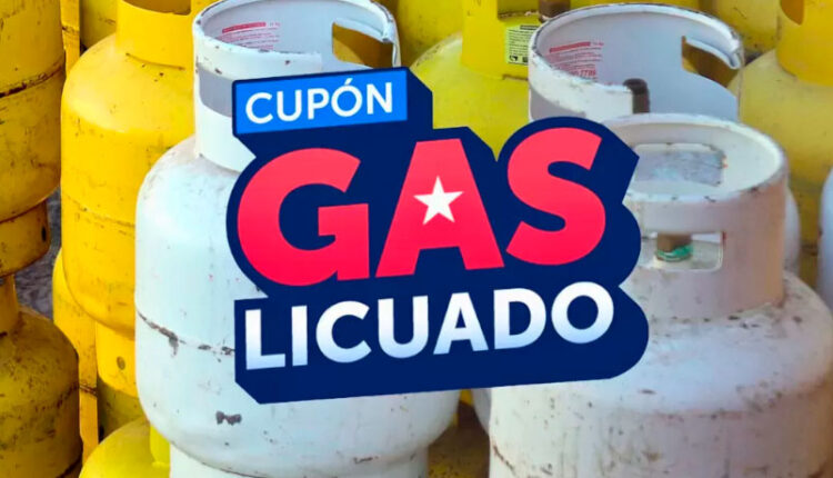 cupón de gas licuado
